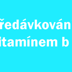 předávkování vitamínem b