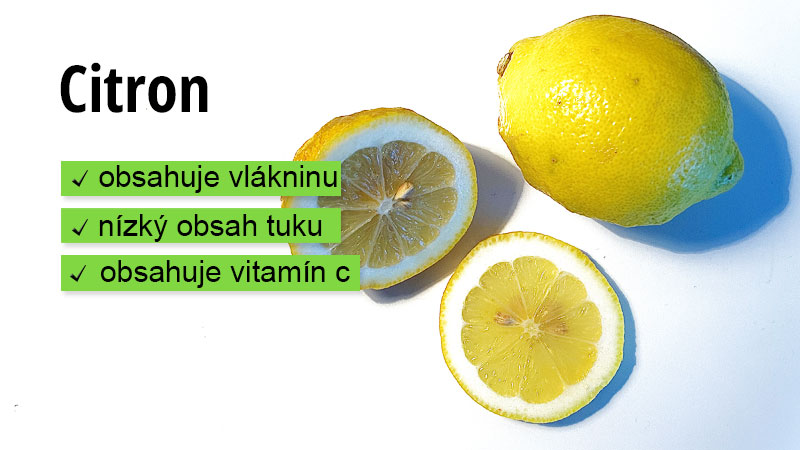Jaké má pH citrón?