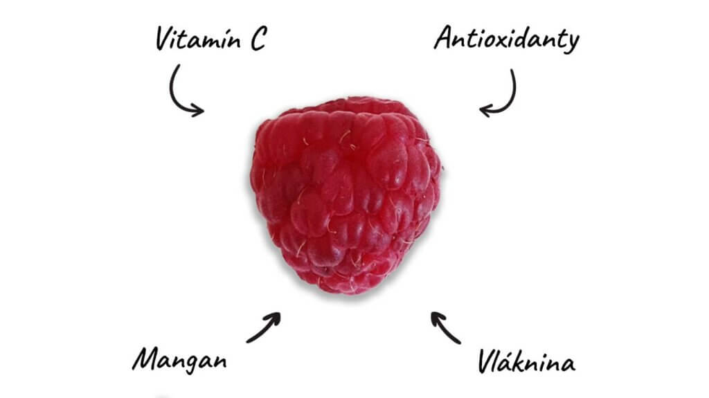 Jaké vitamíny obsahují maliny?
